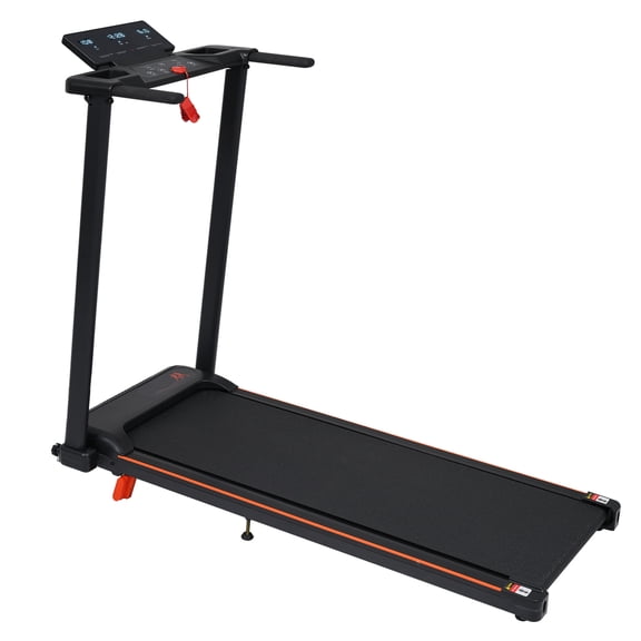 Boyuevi Treadmill with 8% Incline, Portable Treadmills for Home with Handle, Foldable Treadmills with 265 Lbs Capacity, 3.0HP Treadmill with 4 Adjustable Support Feet