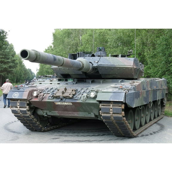 24x36 gallery poster, Leopard Tank tank 2 A7 German Army Training Centre Munster 2015