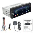 thumbnail image 1 of Single Din Car Radio Compatible For CarPlay Android Auto Wireless Car Stereo With GPS Navigation 6.86" IPS Screen Head Unit, 1 of 6