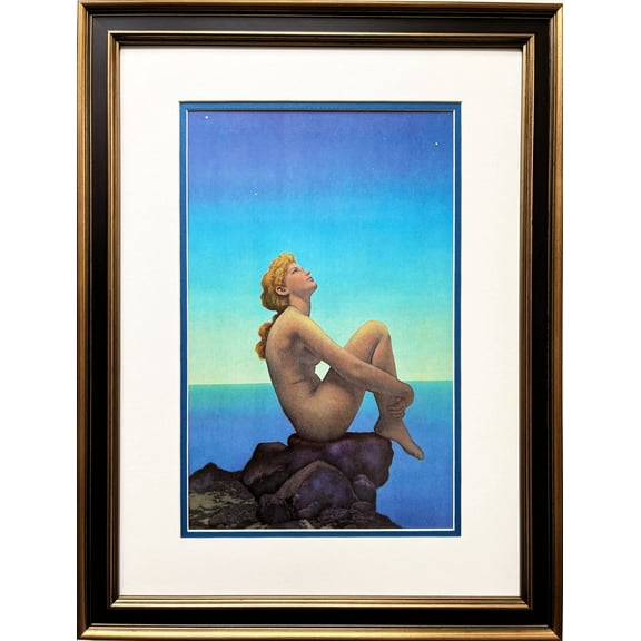 Maxfield Parrish "Stars" NEWLY CUSTOM FRAMED Art Print Generic
