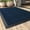 Blue, variant on SIXHOME Outdoor Mat Non Slip Doormat 17"x30" Front Door Mat Outside Absorbent Rubber Welcome Mat Low Profile Dirt Trapper Indoor Outdoor Doormat Thicken Crosshatch Entryway Rug Floor Mat Black