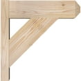thumbnail image 3 of Ekena Millwork 5.50"W x 16"D x 16"H Traditional Smooth Craftsman Outlooker, Douglas Fir, 3 of 4