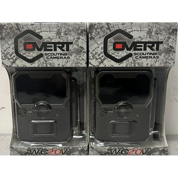 2 pack of COVERT WC20-V 20MP Trail Camera (Verizon)(CC0012)