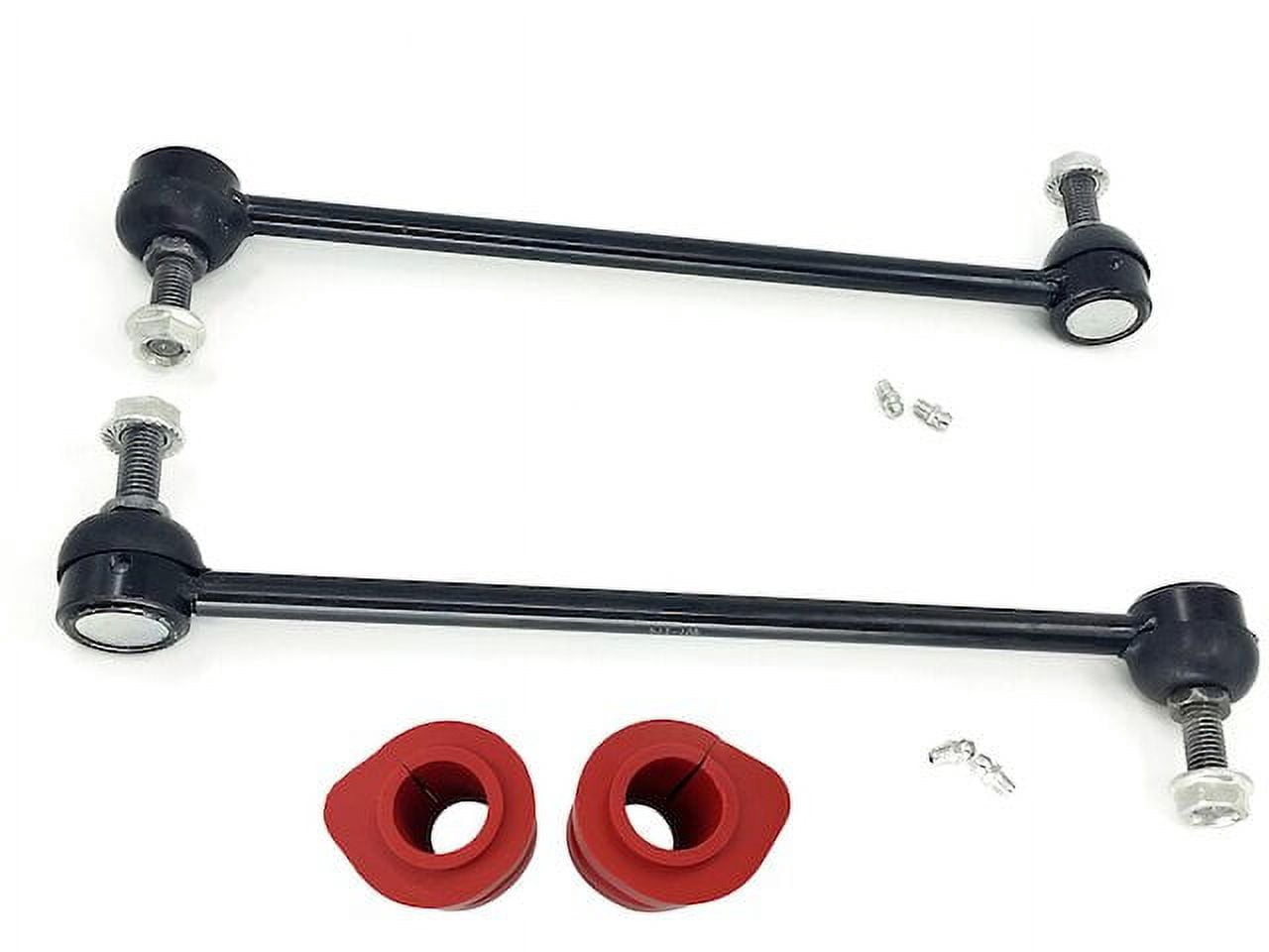 Front Sway Bar Link and Bushing Kit - Compatible with 2001 - 2007 Dodge Grand Caravan 2002 2003 2004 2005 2006
