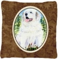 thumbnail image 1 of Carolines Treasures SS8866PW1414 Great Pyrenees Decorative Fabric Pillow, 1 of 4