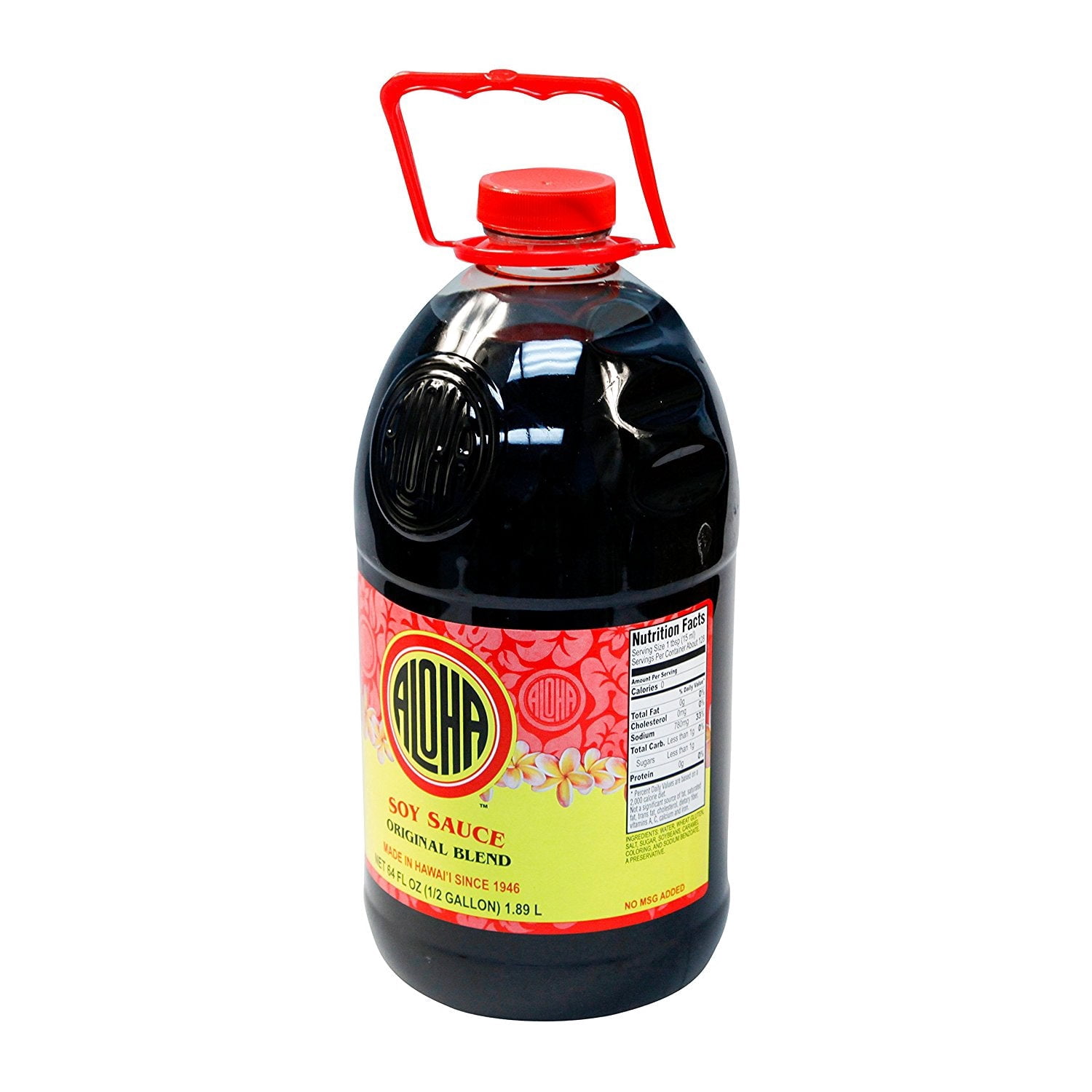 Aloha Hawaiian Shoyu Soy Sauce 64 Ounce (Choose from 6 Varieties)