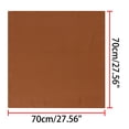 thumbnail image 2 of Bufandas de mujer de 70 cm, pañuelo cuadrado puro de Color liso liso, pañuelo para el cuello, pañuelo para el cuello Caramelo 70x70cm/27.56x27.56(LxW), 2 of 5