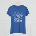 thumbnail image 5 of Crystals Sage Candles Herbs Women's Triblend Tee, 5 of 5