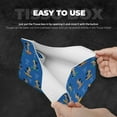 thumbnail image 3 of Fuzoiu Skater Dog Print Tissue Box Cover, PU Leather Tissue Holder,Decorative Facial Paper Organizer for Bathroom Living Room Bedroom Countertop Office Desk Car Home, 3 of 7