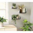 thumbnail image 2 of Dime Store Wall Mount Wall Shelf Rack Dispplay Floating Hanging Shelf For Room Wall And Home Decor Items and Storage Organizer (Standard, Marble White), 2 of 2