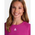 thumbnail image 4 of Reebok Girl’s Athletic Boxy Short Sleeve Graphic T-Shirt, Sizes 4-18, 4 of 6