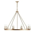 thumbnail image 6 of SAFAVIEH Telta 10 Light Industrial Adjustable Chandelier, Gold Painted, 6 of 8