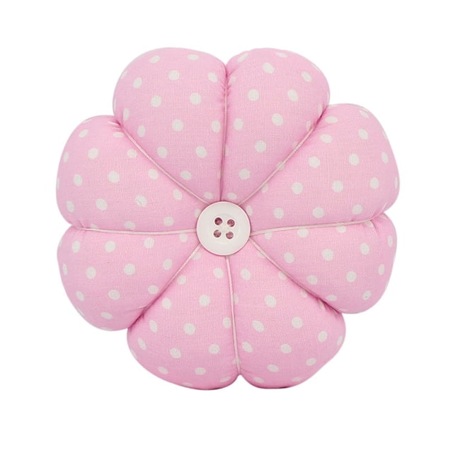 Cojín con pasador de muñeca Cojín de aguja elástico en forma de calabaza para coser en punto de cruz AweSitey HA2951-04B