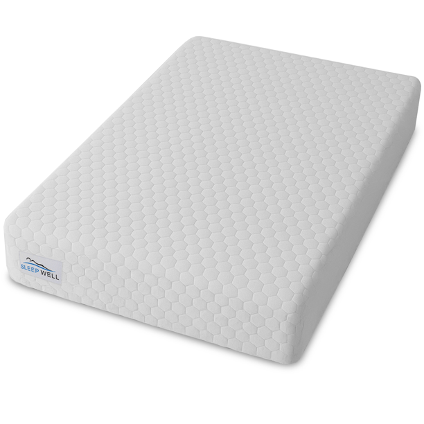 Colchon Individual De Espuma Shendy Vendy Alta Densidad Cremallera Lavable Ligero