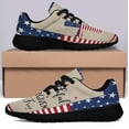 thumbnail image 3 of American flag Patriotic Cross Faithful Forgiven and Free Shoes Sneakers Black Size 11, 3 of 7