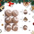 thumbnail image 3 of Tyidzon Christmas Ornaments Set 2.36 Inch Christmas Tree Decorations, Hanging Christmas Balls for Indoor/Outdoor Holiday Party Home Decor, 3 of 7