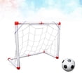 thumbnail image 2 of BRIGHTFUFU juego de mini portería de fútbol de 56 cm, puerta de red para niños, juguetes deportivos de interior, puerta de portería de fútbol con balón e inflador (caja de color en inglés), 2 of 8