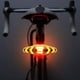 thumbnail image 1 of Luz trasera LED para bicicleta con intermitentes, control remoto inalámbrico, recargable, modos multifuncionales, resistente al agua para bicicletas de montaña y de carretera., 1 of 5