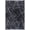 Black/Beige Ivory, variant on SAFAVIEH Mila Deforrest Distressed Polyester Area Rug, Gray/Ivory, 5'3" x 7'6"
