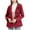Wine, variant on FNFHFY Womens Mid Long Windbreaker Lightweight Zip Up Hooded Travel Jacket Long Sleeve Snap Button Trench Coat Drawstring Waist Solid Anorak Jackets
