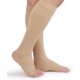 thumbnail image 2 of Medias de compresión (par), soporte firme de 20-30 mmHg, opacas, unisex, puntera abierta, hasta la rodilla, para varices, edemas, dolor de espinilla, lactancia, viajes, beige XXL, 2 of 5