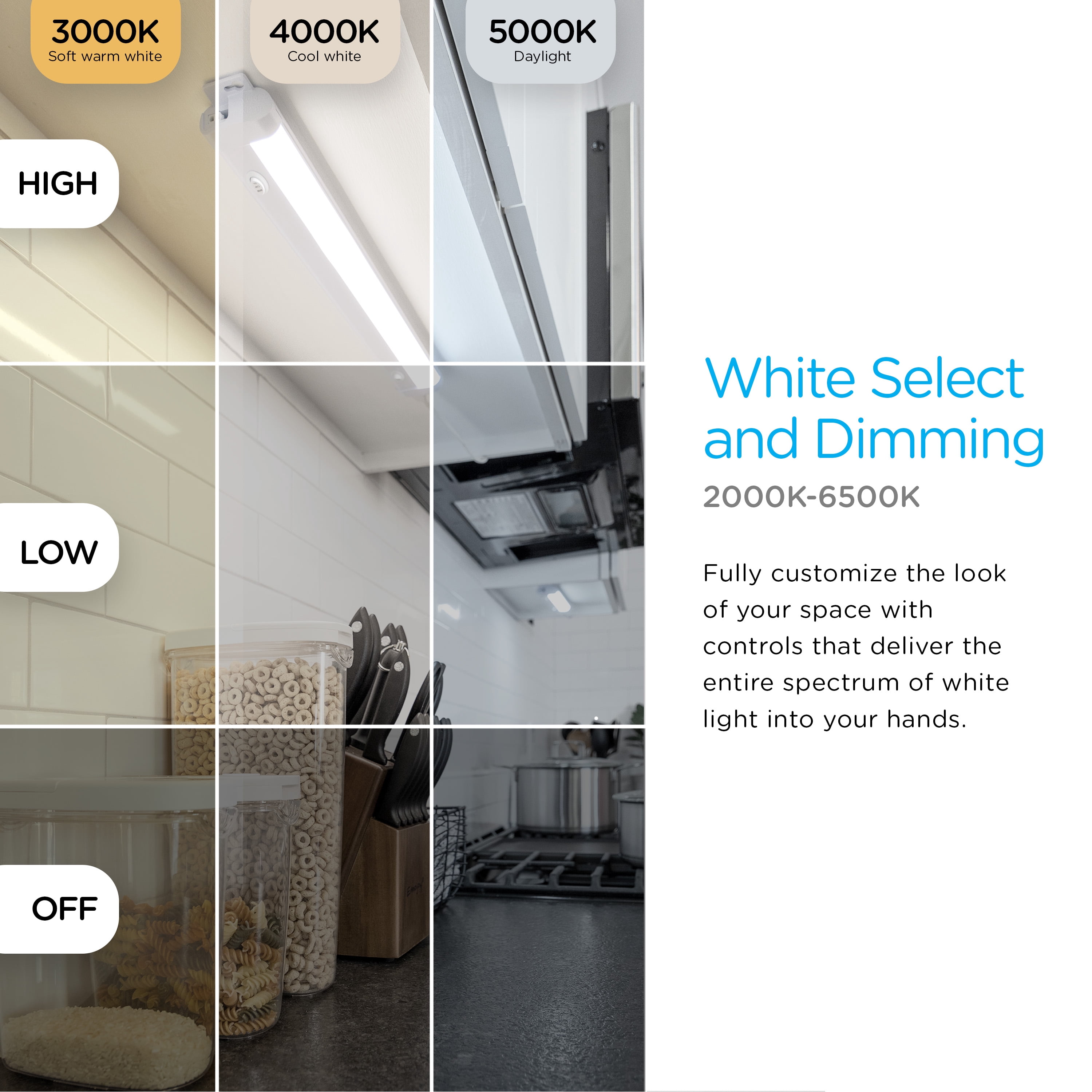 Enbrighten 355 Lumen 10" LED Under Cabinet Light, Linkable