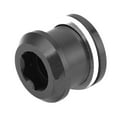 thumbnail image 2 of 5 tornillos de disco extendidos negros para bicicletas de carretera - Accesorios de actualización de ciclismo Juego de brazo de manivela de bicicleta de aleación de aluminio, 2 of 8