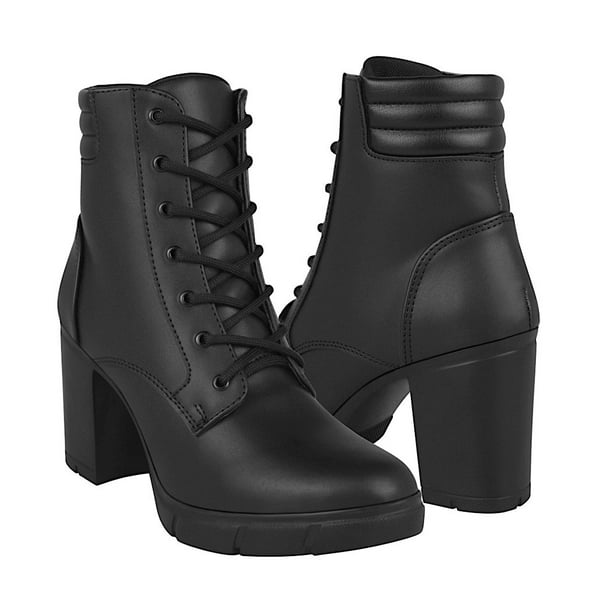 BOTINES DAMA STYLO 1658 SIMIPIEL NEGRO Stylo 1658