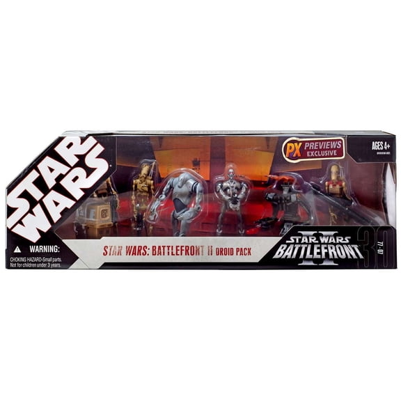 Star Wars Boxed Sets 2007 Battlefront II Droid Pack Action Figure Set
