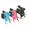 thumbnail image 2 of GLFILL Plastic Leather Finger Tab Finger Guard Protection Pad Protector Glove Blue M, 2 of 7