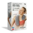 thumbnail image 4 of Sharper Image Hot + Cold Body Wrap, Dual Intensity Soft Fabric for Neck, Shoulders, Legs & Arms, 4 of 6