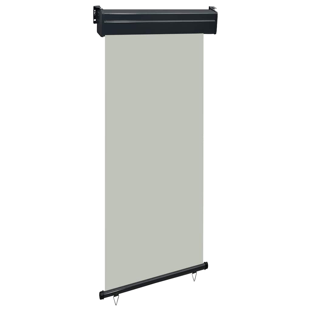 vidaXL Auvent Latéral de Balcon 85x250 cm Gris