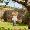 thumbnail image 4 of Handmade Fiber Bird Nesting, Alpaca Fiber Bird Material House, Refillable Hummingbird Nest Holder, Winter Fowl Gifts Animal Hummingbirds Lovers Home Garden Yard, 4 of 10