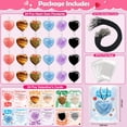 thumbnail image 2 of Arfun Set de 24 Collares con Dijes de Piedra Natural en Forma de Corazón para San Valentín, 2 of 7