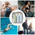 thumbnail image 5 of Unique Bargains 3 Pcs Travel Container Set Refillable Flip Cap Travel Bottles Set 260ml Blue Green, 5 of 5