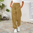 thumbnail image 2 of EnJoCho Girls Sweatpants Cotton Soft Active Joggers Athleti𝖼 Sweat Pants Kids Youth Pocket Comfortable Loung𝖾 Pants Gym Workout Yoga, 2 of 7