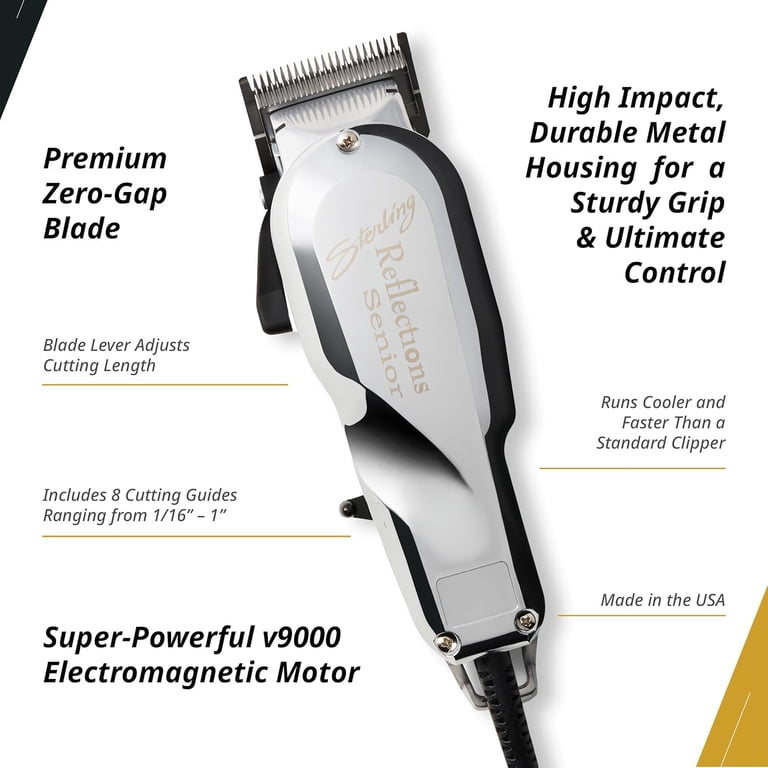 WAHL PROFESSIONAL, Clipper, V9000 Motor, Adjustable Taper Lever