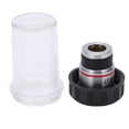 thumbnail image 1 of Thread Microscope Objective,185 Achromatic Objective Lens Objective Lensfor Biological Microscope Achromatic Objective Lens Reliable and Durable, 1 of 14