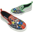 thumbnail image 4 of Super Mario Boys Slip-On Shoes, Closed Toe Red/Green, Size 12, 4 of 6