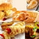 thumbnail image 4 of Moldes de cuerno de crema, conos de croissant de pastelería de acero inoxidable, cuerno de rollo cónico para moldes de cono para hornear, Herramientas y accesorios para hornear 5 tubos de punta Yuarrent HA001756-02, 4 of 6