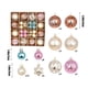 thumbnail image 4 of Christmas Holiday Accessories Painted Christmas Balls Set Plastic Balls Window Available Christmas Tree Available Christmas Tree Small Pendant, 4 of 6