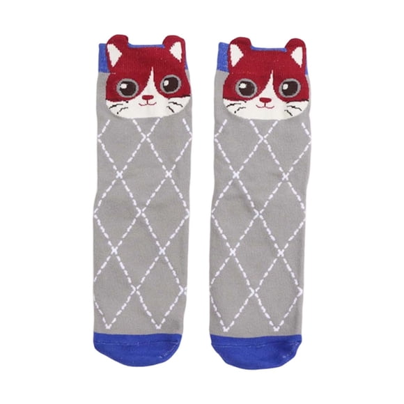 Socks for Home and Casual Wear Cozy Cat Print Stockings for Daily Comfort Ideal Accessories for Leisure and