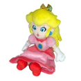 thumbnail image 2 of Little Buddy Toys Official Super Mario Plush 8" Princess Peach, 2 of 3