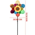 thumbnail image 4 of Sunflower Lawn Pinwheels Wind Spinners - Windmills for the Yard Garden, Sunflower Pinwheels Outdoor Wind Spinners Yard Garden, 4 of 5