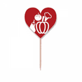 thumbnail image 1 of Vegetable Combination Pumpkin Eggplant Body Toothpick Flags Heart Lable Cupcake Picks, 1 of 3