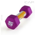 thumbnail image 3 of CAP, 5lb Neoprene Dumbbell, Magenta, Single, 3 of 4