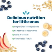 Amara Organic Baby Food Oats N Berries, No Added Sugar, Stage 2, 5 Individual Servings