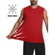 thumbnail image 3 of Camiseta sin mangas Cotrasen para hombre, UPF 50+, camiseta de baño sin mangas, color rojo XL, 3 of 6