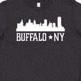 thumbnail image 4 of Inktastic Buffalo New York NY Cities Skyline Youth T-Shirt, 4 of 5