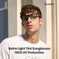 thumbnail image 4 of Gafas de luz azul Cyxus 8082G01 con protección UV verde claro, 4 of 7